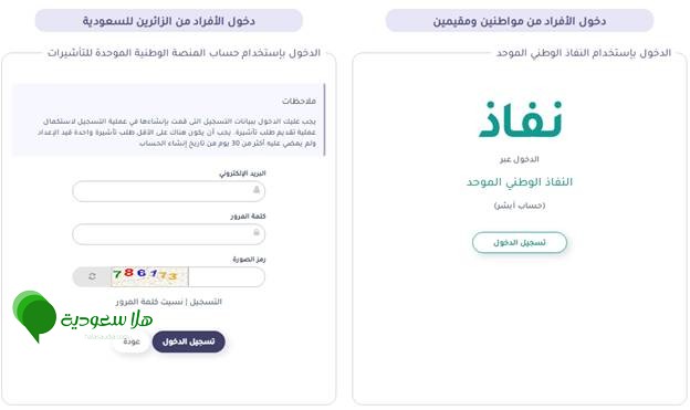 شروط استخراج فيزا زيارة للسعودية