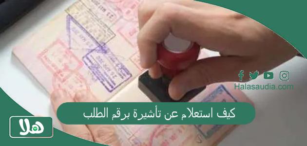 كيف استعلام عن تأشيرة برقم الطلب