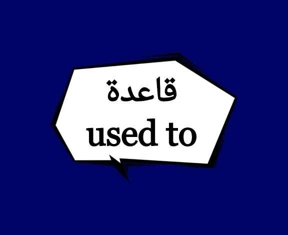 امثلة على قاعدة be used to